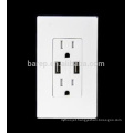 Good sale usb outlet usa wall socket with usb